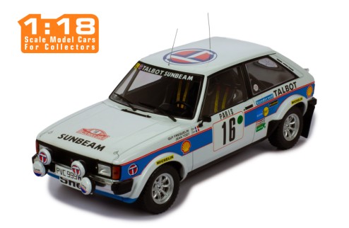 TALBOT SUNBEAM LOTUS #16 G.Frequelin - J.Todt Rallye Monte-Carlo 1981