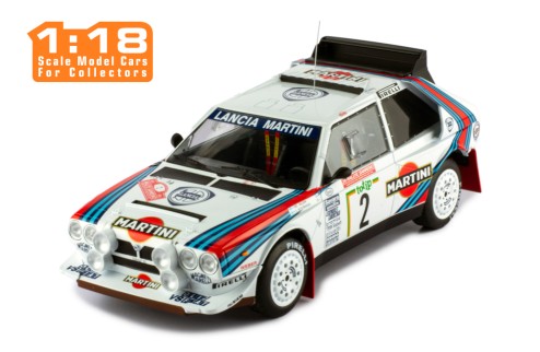 LANCIA DELTA S4 #2 M.Alen - I.Kivimäki Rally San Remo 1986