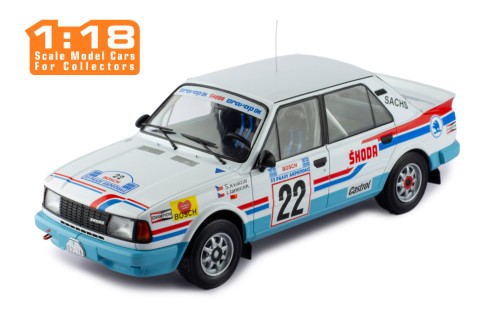 ŠKODA 130LR #22 S.Kvaizar - J.Janecek Rally Acropolis 1986 