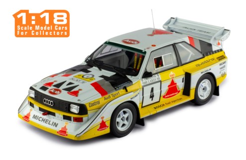 AUDI SPORT QUATTRO S1 E2 - #4 Blomquist/ Cederberg - Rally 1000 Lakes 1985