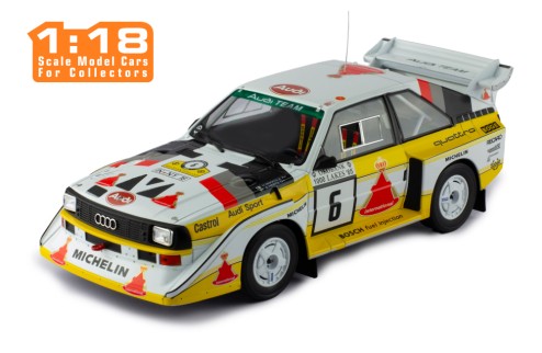 AUDI SPORT QUATTRO S1 E2 - #6 Mikkola/Hertz - Rally 1000 Lakes 1985