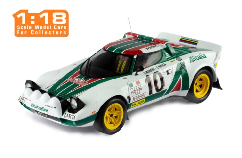 LANCIA STRATOS HF #10 S.Munari -S.Maiga Winner Rallye Monte-Carlo 1976