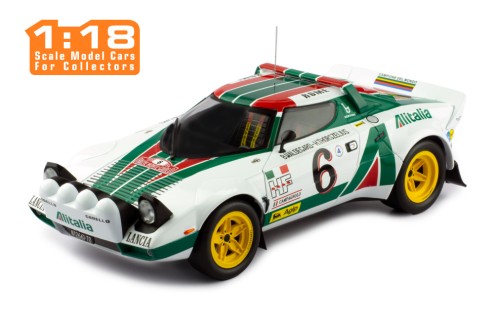 LANCIA STRATOS HF #6 B.Waldegard - H.Thorszelius Rallye Monte-Carlo 1976
