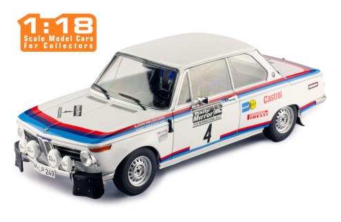 BMW 2002 #4 B.Waldegard - H.Thorszelius RAC Rally 1973