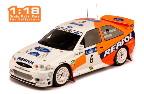 FORD ESCORT WRC #6 J.Kankkunen - J.Repo Acropolis Rally 1997