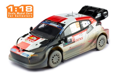 TOYOTA GR YARIS Rally1 #69 K.Rovanpera - J.Halttunen Safari Rally 2023 (with dirt effects)
