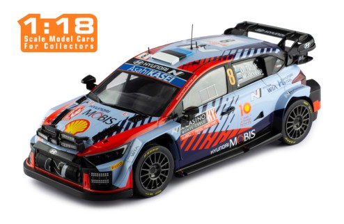 HYUNDAI i20 N Rally1 #8 O.Tanak - M.Jarveoj Rallye Monte-Carlo 2024