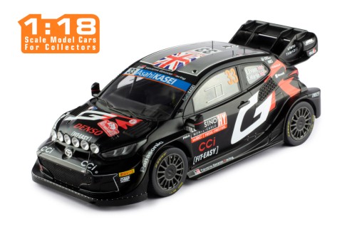 TOYOTA GR YARIS Rally1 HYBRID #33 E.Evans - S.Martin Rallye Monte-Carlo 2024 