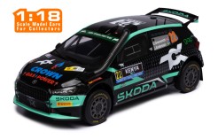 ŠKODA FABIA Rally2 (2023) #22 G.Greensmiith - J.Andersson Winner WRC2 Safari Rally Kenya 2024 
