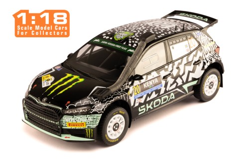 ŠKODA FABIA Rally2 (2023) #22 O.Solberg - E.Edmondson Safari Rally Kenya 2024 