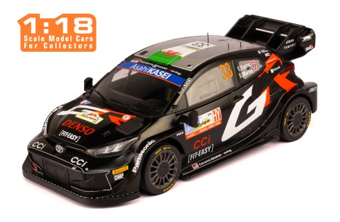 TOYOTA GR YARIS Rally1 Hybrid #33 E.Evans - S.Martin Winner Rally Japan 2024 