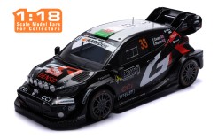 TOYOTA GR YARIS Rally1 #33 E.Evans - S.Martin Rallye Monte-Carlo 2025 (with night lights)
