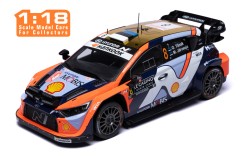 HYUNDAI i20 N Rally1 #8 O.Tänak - M.Järveoja Rallye Monte-Carlo 2025 (with night lights)