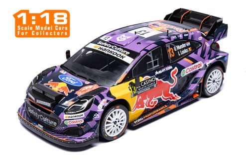 FORD PUMA Rally1 #13 G.Munster - L.Louka Rallye Monte-Carlo 2025 (with night lights)