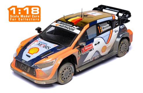 HYUNDAI i20 N Rally1 #1 T.Neuville - M.Wydaeghe Rally de Portugal 2025 (with dirty effects)