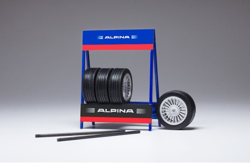 SET of 4 WHEELS 1/18 - ALPINA