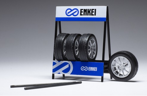 SET of 4 WHEELS 1/18 - ENKEI