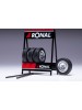 SET of 4 WHEELS 1/18 - Ronal Turbo -  Matt Chrome