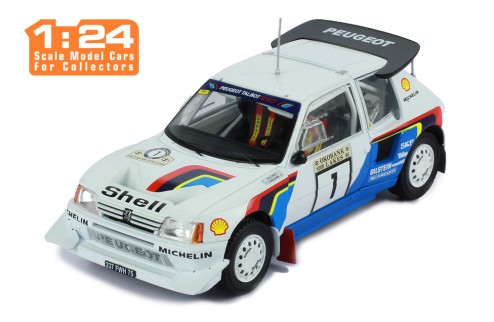 PEUGEOT 205 T16 E2 #1 T.Salonen-S.Harjanne Rally 1000 Lakes 1986