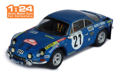 ALPINE Renault A110 #21 JP. Nicolas-M. Vial Vial Monte-Carlo Rallye 1973
