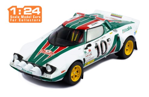 LANCIA STRATOS HF #10 S. Munari-S. Maiga Winner Rallye Monte-Carlo 1976