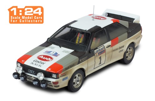 AUDI QUATTRO A1 #1 H. Mikkola - A. Hertz Winner RAC Rally 1982