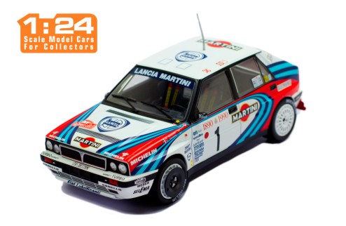 LANCIA Delta Integrale 16V #1 M.Biasion - T.Siveriero Rallye Monte-Carlo 1990