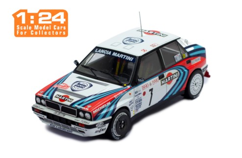 LANCIA Delta Integrale 16V #7 D.Auriol - B.Occelli Winner Rallye Monte-Carlo 1990