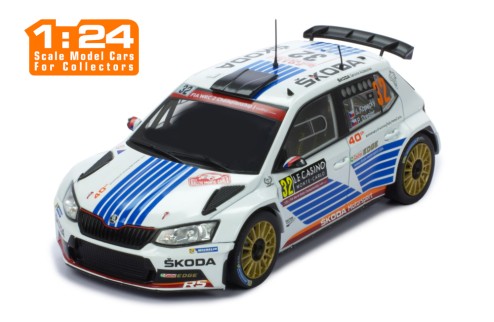 ŠKODA FABIA R5 #32 J.Kopecky-P. Desler Rallye Monte-Carlo 2017