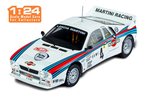 LANCIA Rally 037 #4 M.Alen-I.Kivimäki Rallye Monte-Carlo 1983