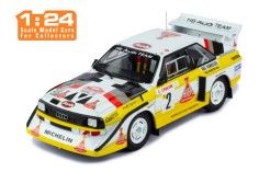 AUDI Sport Quattro S1 #2 W.Röhrl - C.Geistdörfer Rallye Monte-Carlo 1986