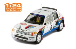 PEUGEOT 205 T16 #6 T.Salonen - S.Harjanne Rallye Monte Carlo 1985 