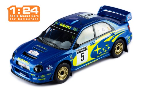 SUBARU IMPREZA S7 WRC 2001 #5 R.Burns - R.Reid Rally of Great Britain 2001