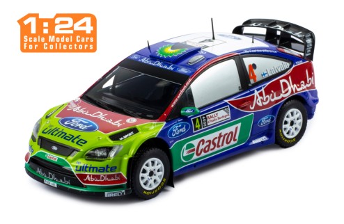 FORD FOCUS  RS WRC 2009 #4 J-M.Latvalla - M.Anttila Winner Rally Sardegna 2009