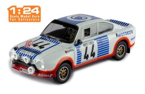 SKODA 130 RS #44 M.Zapadlo - J.Motal Rallye Monte-Carlo 1977