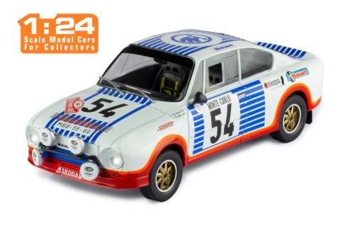 SKODA 130 RS #54 S.Kvaizar - J.Kotek Rallye Monte-Carlo 1977