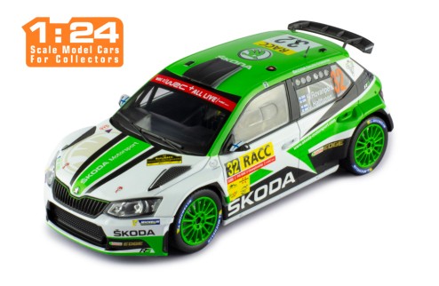 SKODA FABIA R5 #32 K.Rovanperaä - J.Halttunen Rally Catalunya 2018