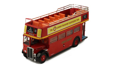 AEC REGENT RT 1950 OPEN-TOP RED