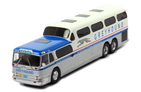 GREYHOUND Scenicruiser 1956 Chicago 0831