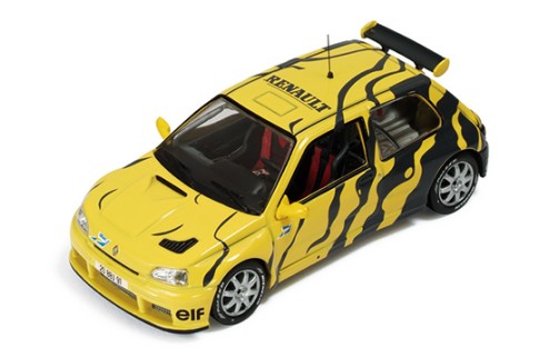 Renault Clio Maxi Test Car 1995 Yellow & Grey