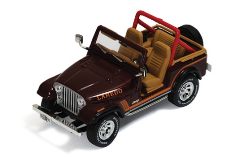 Jeep C7 Laredo 1986 Dark Brown (with Beige interiors)