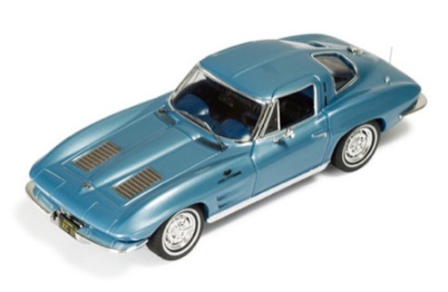 Corvette Stingray 1963 Light Metallic Blue