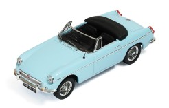 MGB Cabriolet L 1964 Light Blue (Beige interiors) UK License Plate