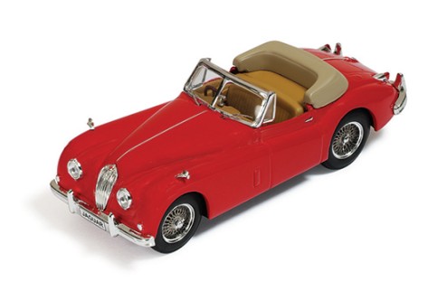 Jaguar XK 140 Convertible 1956 Red (with Beige interiors)