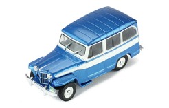 WILLYS JEEP Station Wagon - 1960 Metallic Blue and White