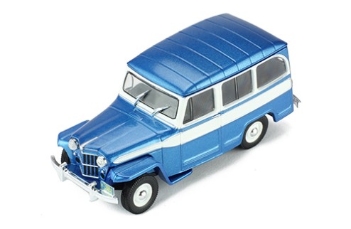 WILLYS JEEP Station Wagon - 1960 Metallic Blue and White