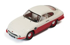 DB Panhard HBR5 1957 Beige and Red (Closed Lights)