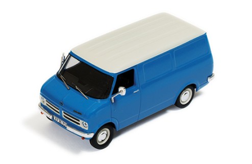 Opel Bedford Blitz 1975 (Light Blue - Cream Wheels & Cream Grill)