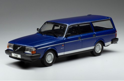 VOLVO 240 POLAR 1988 Metallic Blue