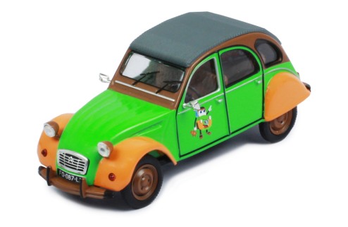 CITROËN 2 CV 1978 Green/Orange